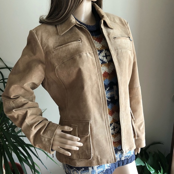 Alfani Jackets & Blazers - Alfani Suede Jacket